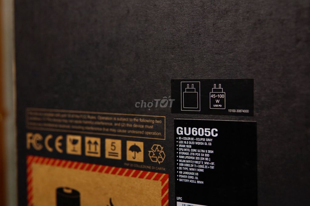 ASUS ROG Zephyrus G16 Ultra 9 32GB 2TB SSD RTX 5080. Mua bán Laptop tại Quận 5 Tp Hồ Chí Minh được đăng bởi Hội Đồ Điện Tử hình 1
