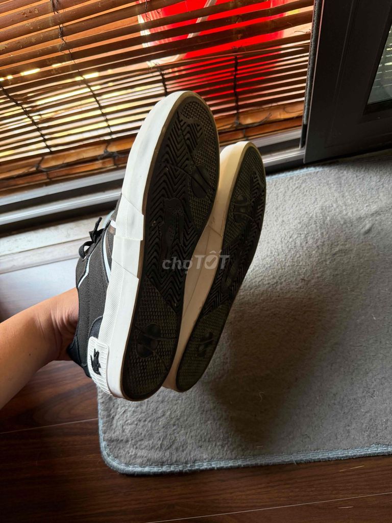 Giày thể thao Lacoste Đen 43. Mua bán Giày dép tại Quận Hoàng Mai Hà Nội được đăng bởi Đặng Anh hình 1