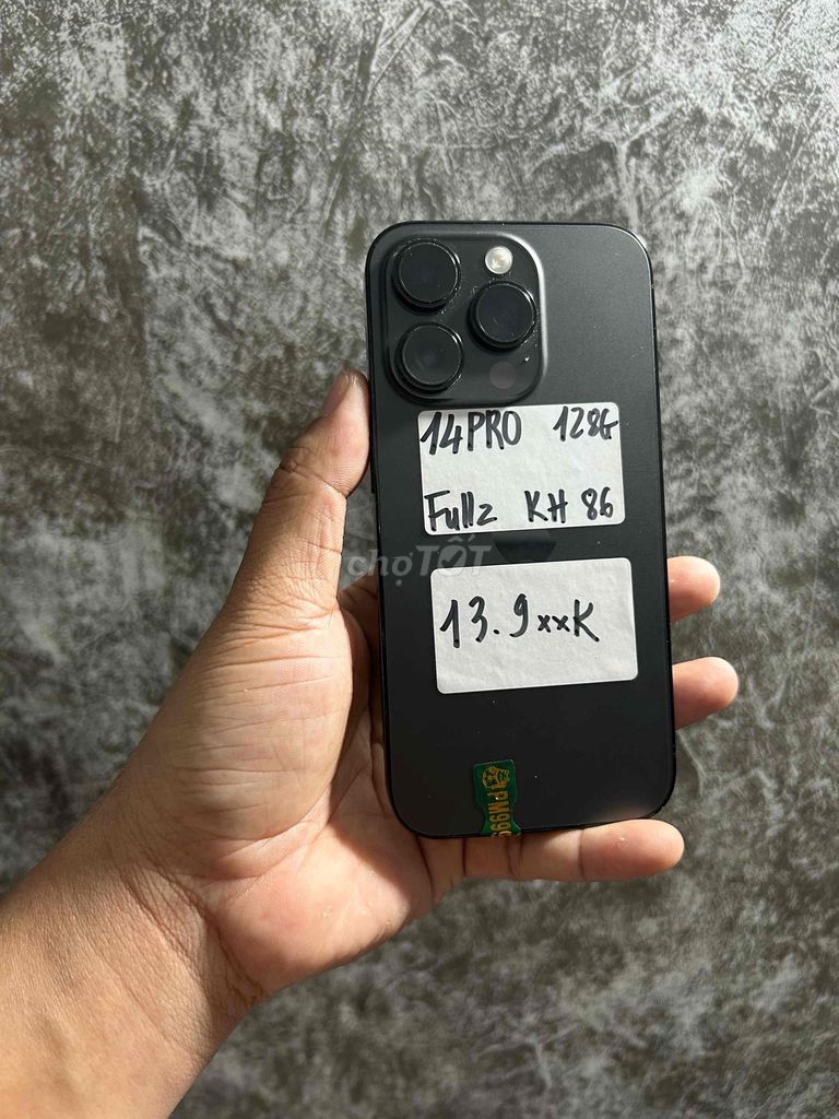 iPhone 14 Pro 128GB Zin Full. Mua bán Điện thoại tại Thị xã Bến Cát Bình Dương được đăng bởi Ti Ti Store hình 1