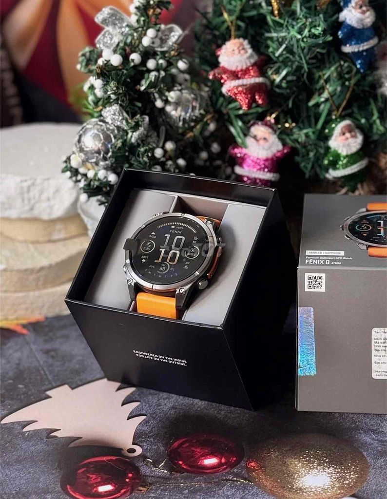 fenix 8 sapphire amoled . đẹp 99% .. Mua bán Thiết bị đeo thông minh tại Quận 8 Tp Hồ Chí Minh được đăng bởi Dung Garmin chinh hang  hình 1