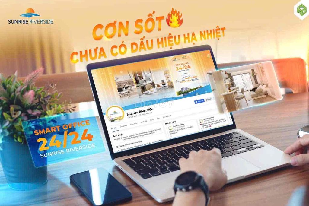 CẦN BÁN NHANH CĂN HỘ VP SUNRISE RIVERSIDE - Giá: 1.7 Tỷ