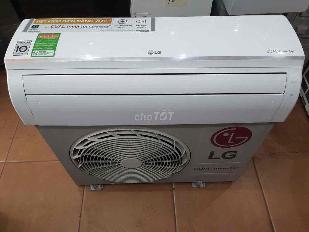 Máy lạnh LG Dual 1Hp inverter.