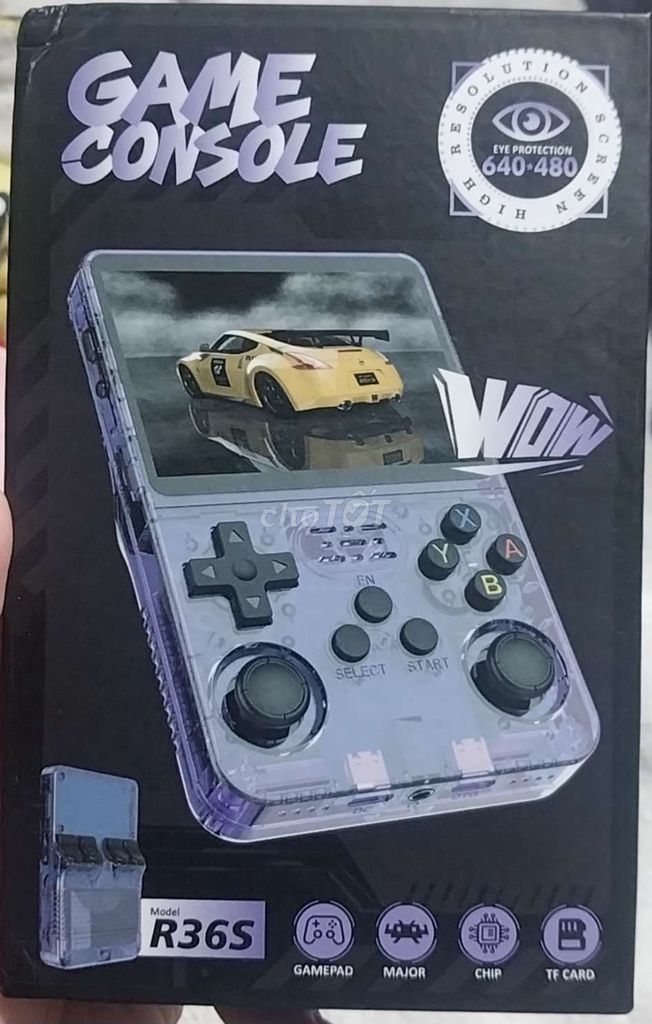 Máy chơi game cầm tay R36S RK3326 1GB Đen. Mua bán Thiết bị chơi game tại Quận Tân Phú Tp Hồ Chí Minh được đăng bởi Kingsley hình 1