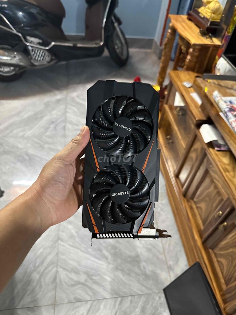Card đồ họa Gigabyte GTX 1060 6GB GDDR5 Đã sử dụng. Mua bán Linh kiện (RAM, Card...) tại Thành phố Thủ Đức Tp Hồ Chí Minh được đăng bởi Đức Thắng PC hình 1