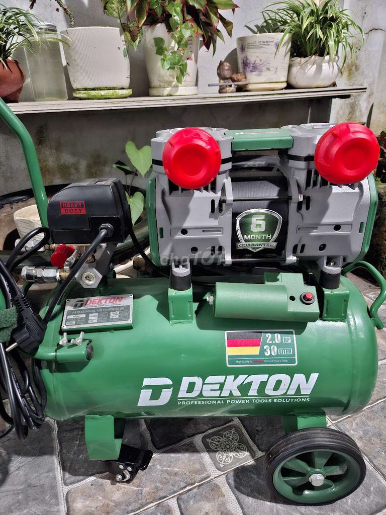 Máy nén khí DEKTON DK-AC3930PLUS 30L Xanh lá. Mua bán Đồ chuyên dụng, Giống nuôi trồng tại Thành phố Rạch Giá Kiên Giang được đăng bởi thanh mỹ hình 1