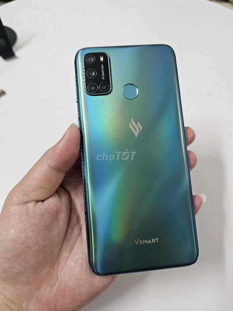 Vsmart Joy 4 64GB Xanh full chức năng Pin 5000mah . Mua bán Điện thoại tại Quận Cầu Giấy Hà Nội được đăng bởi Công Hậu Mobile  hình 1