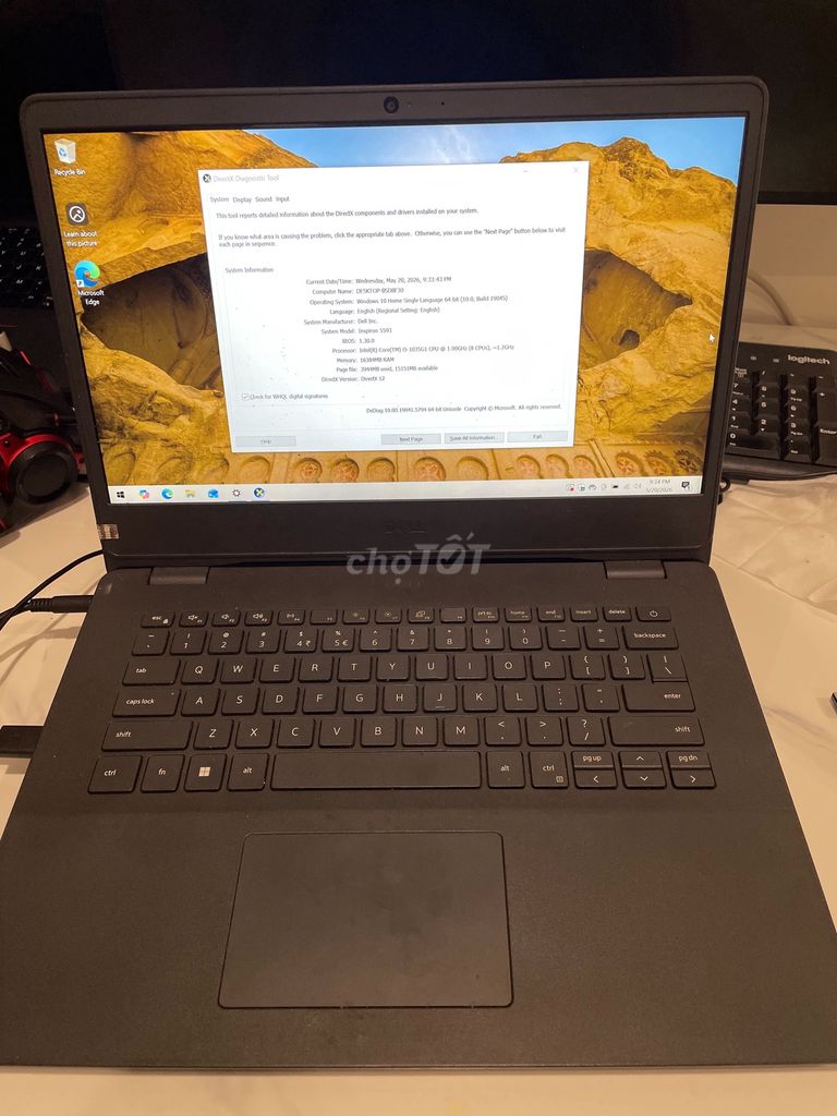 Dell Inspiron 5593 i5-1035G1 15.6 inch 16GB/512GB. Mua bán Laptop tại Quận 3 Tp Hồ Chí Minh được đăng bởi Tạ Trang Thanh Tú hình 1