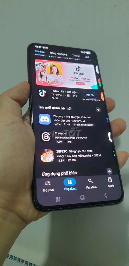 Samsung S21Plus màn to pin trâu . Mua bán Điện thoại tại Quận Bình Thạnh Tp Hồ Chí Minh được đăng bởi Điện thoại SAMPHONE hình 1