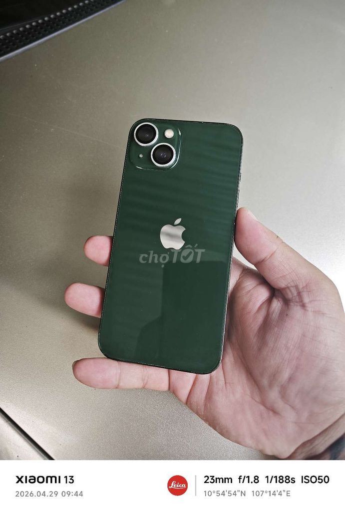 iPhone 13 128GB Xanh lá VN/A ZIN ỐC. Mua bán Điện thoại tại Thành phố Long Khánh Đồng Nai được đăng bởi Ngân Long Trung hình 1
