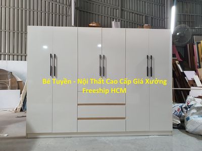 Tủ quần áo nhựa cao cấp 1m8x2m4 siêu bền BH 10 năm