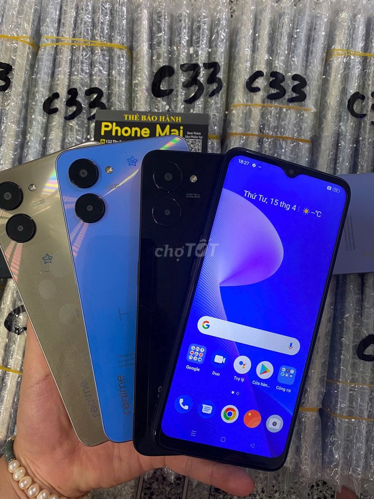Điện thoại realme C33 5G (6GB/256GB) đẹp keng. Mua bán Điện thoại tại Quận Tân Phú Tp Hồ Chí Minh được đăng bởi Phone Mai  hình 1