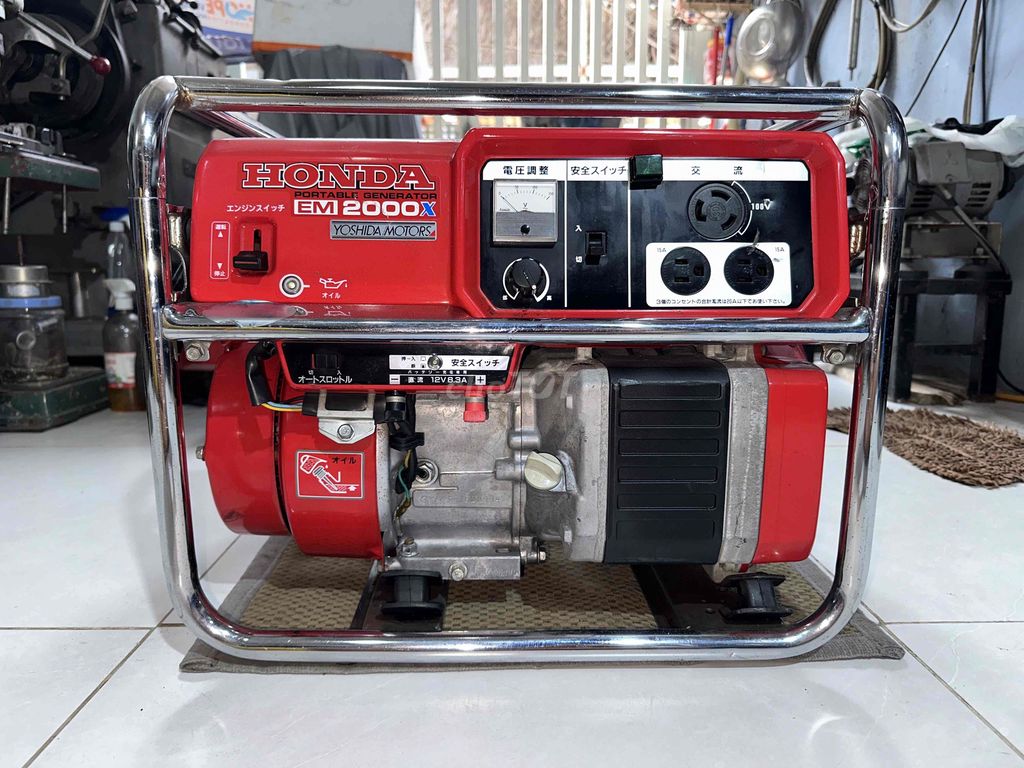 Máy phát điện nhật bãi Honda EM 2000X. Mua bán Đồ chuyên dụng, Giống nuôi trồng tại Quận 7 Tp Hồ Chí Minh được đăng bởi Thanh Hàng Nhật Bãi  hình 1