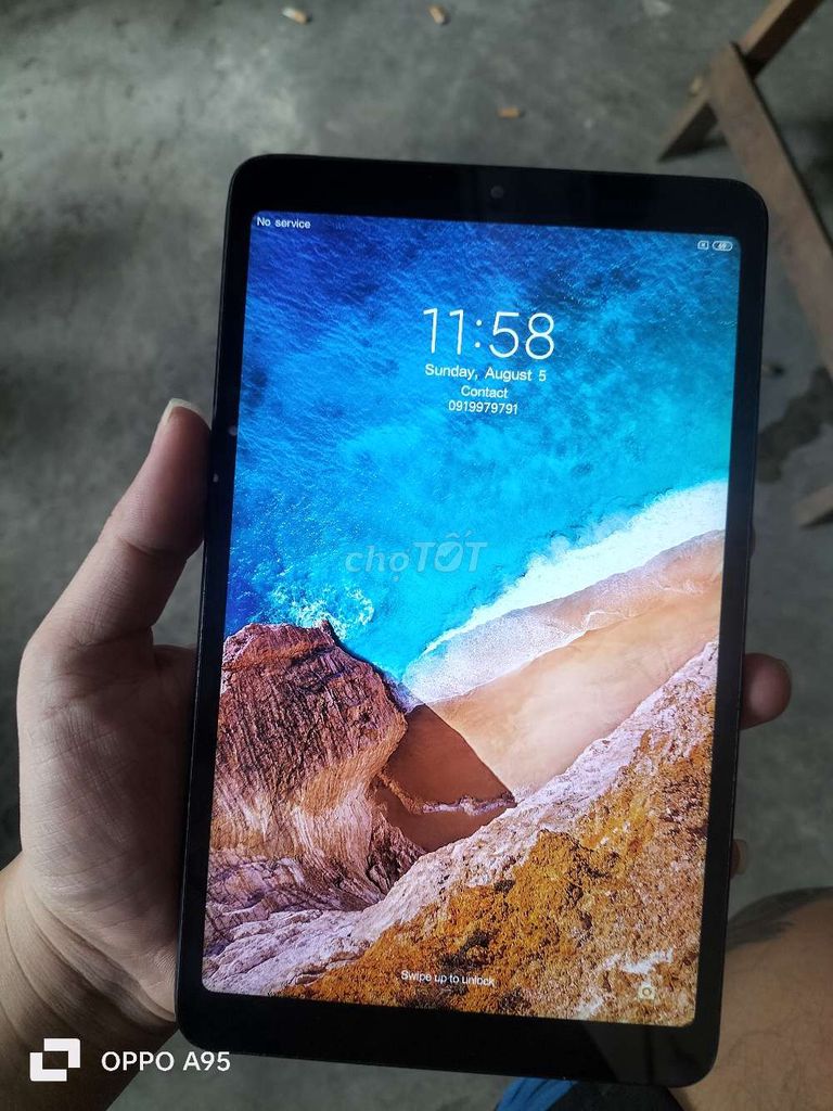 Mi pad 4 thâu khách bị mật khẩu....1tr