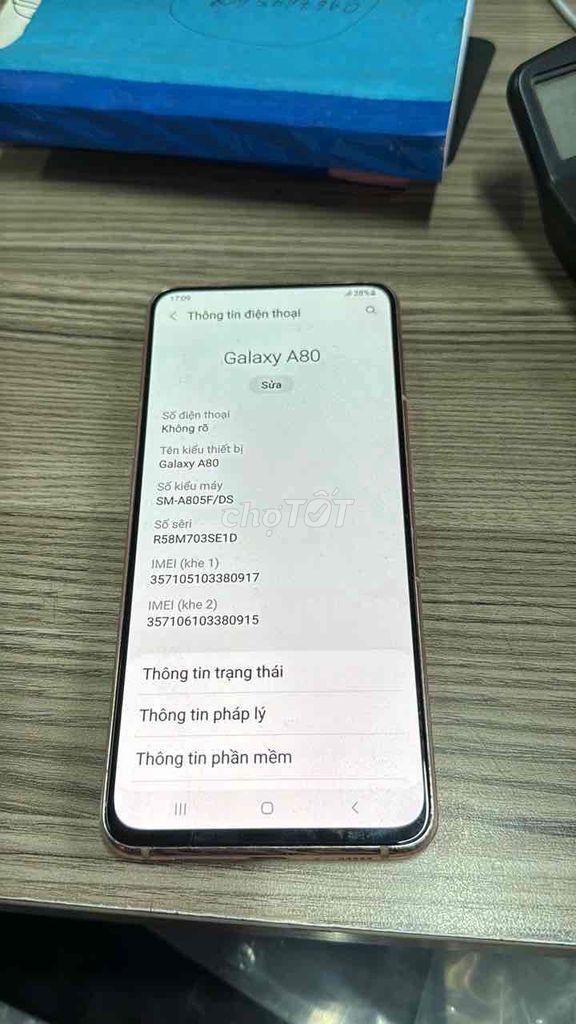 Samsung Galaxy A80 8GB/128GB Hồng. Mua bán Điện thoại tại Quận 12 Tp Hồ Chí Minh được đăng bởi Dinh Mai Nuong hình 1