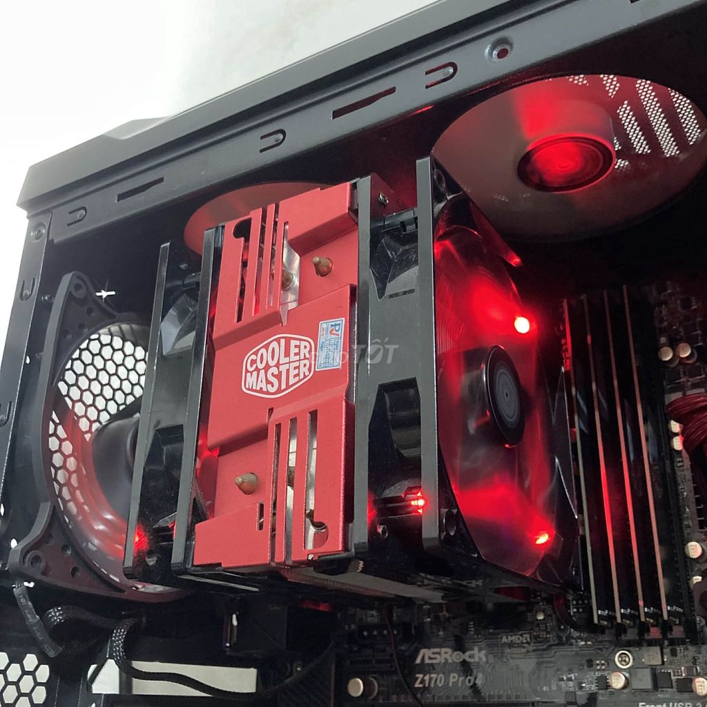 Tản nhiệt CPU Cooler Master Turbo LED. Mua bán Linh kiện (RAM, Card...) tại Quận 12 Tp Hồ Chí Minh được đăng bởi Lâm Đức hình 1
