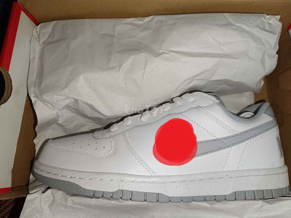 Giày Nike Big Low Nam Trắng 42 . Mua bán Giày dép tại Huyện Hoài Đức Hà Nội được đăng bởi Thanh hình 1