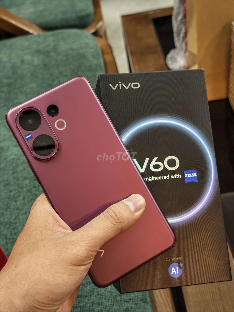 Vivo V60 CH Việt Nam 12-256 Fullbox, nhận GL. Mua bán Điện thoại tại Quận Bình Tân Tp Hồ Chí Minh được đăng bởi Yi Li Smartphones hình 1