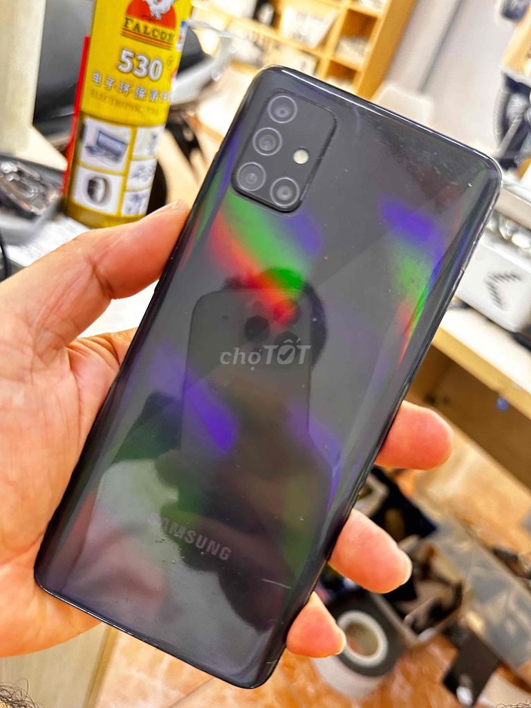 Samsung A51 6GB/128GB Đen. Mua bán Điện thoại tại Thành phố Long Xuyên An Giang được đăng bởi TL Mobile hình 1