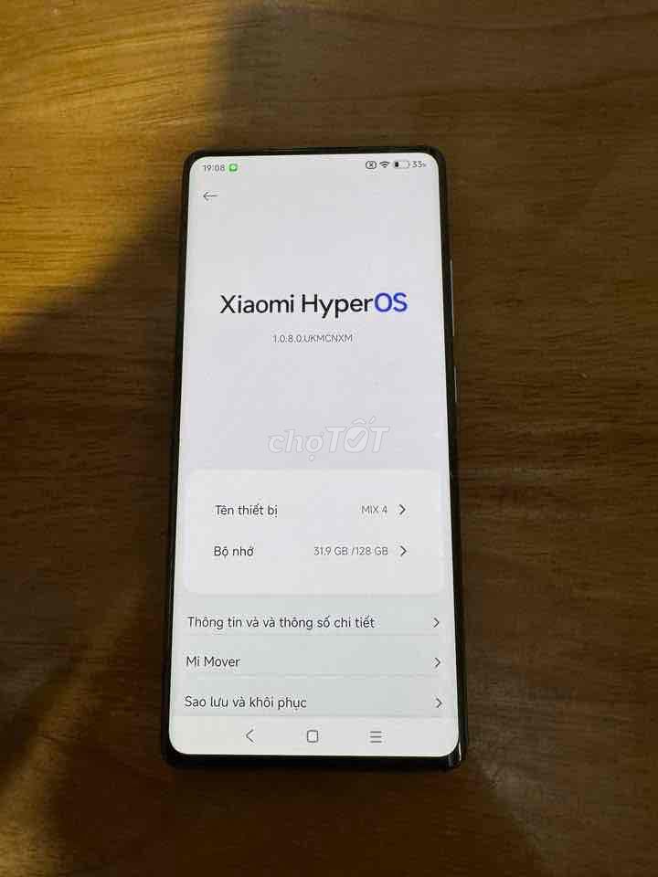 Xiaomi MIX 4 128GB Trắng. Mua bán Điện thoại tại Thành phố Cà Mau Cà Mau được đăng bởi Thiên Long hình 1
