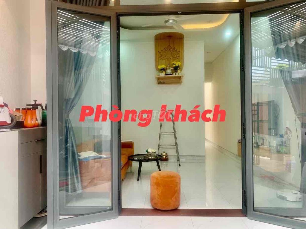 NHÀ MẶT TIỀN ĐƯỜNG NHỰA THÔNG - THIẾT KẾ HIỆN ĐẠI - KẾ TRƯỜNG HỌC DĨAN