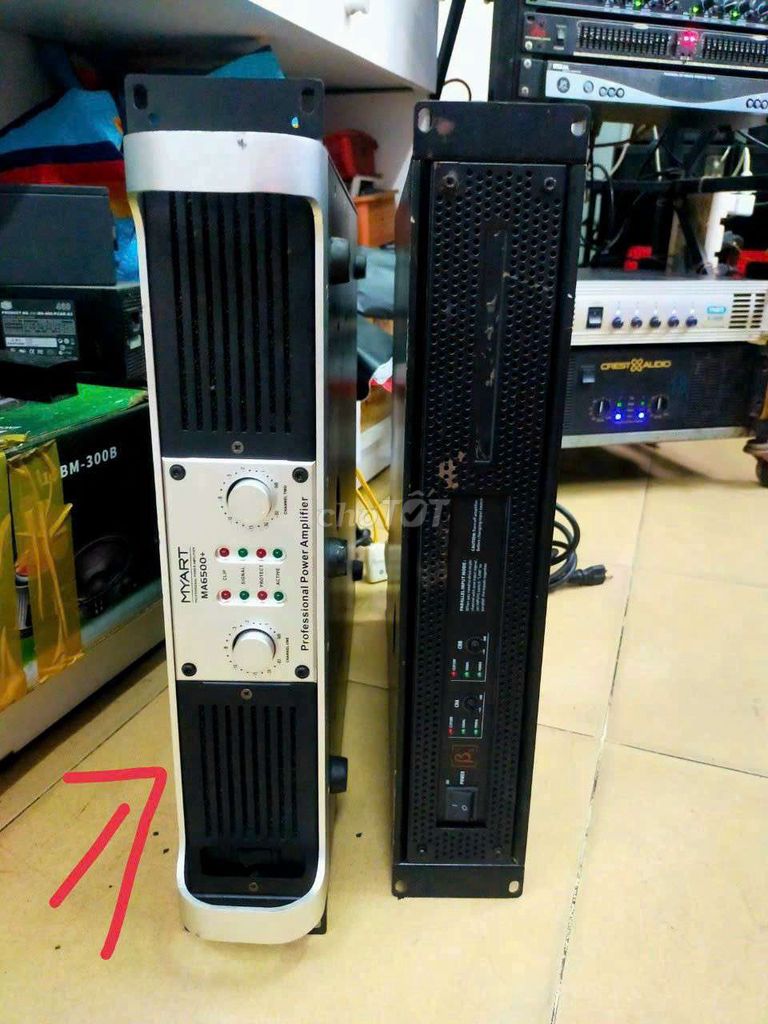 Cục đẩy MYART MA6500+ 2 kênh. Mua bán Tivi, Âm thanh tại Thành phố Mỹ Tho Tiền Giang được đăng bởi Le Hoang Hai hình 1