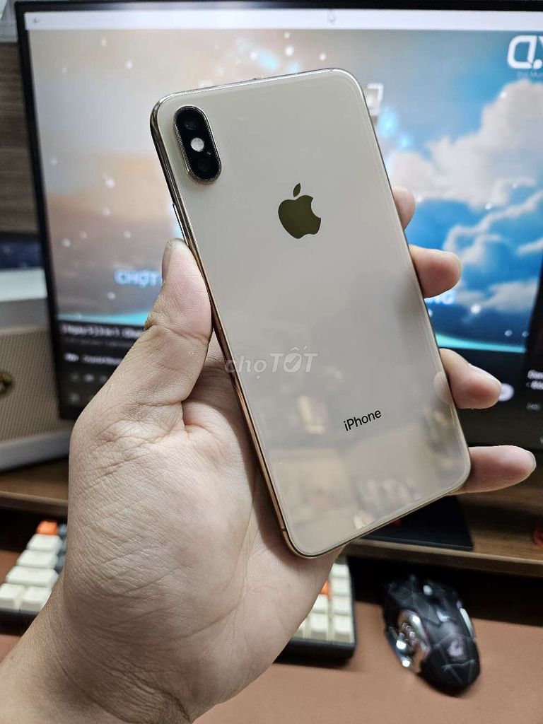 iPhone Xs Max 64GB Vàng. Mua bán Điện thoại tại Thành phố Thuận An Bình Dương được đăng bởi CỬA HÀNG ĐT CƯƠNG SAM SUNG BÌNH DƯƠNG hình 1