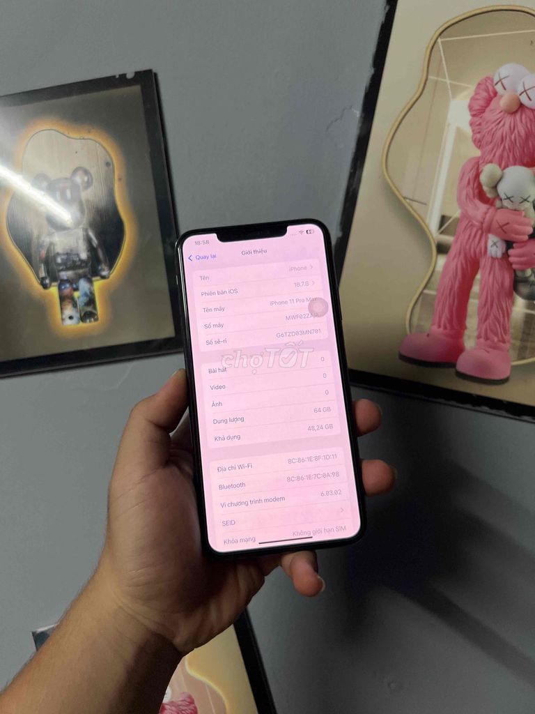 Iphone 11Prm Zin Full Keng 📱 Có Góp ⭐️. Mua bán Điện thoại tại Quận Bình Tân Tp Hồ Chí Minh được đăng bởi Bo Táo  hình 1