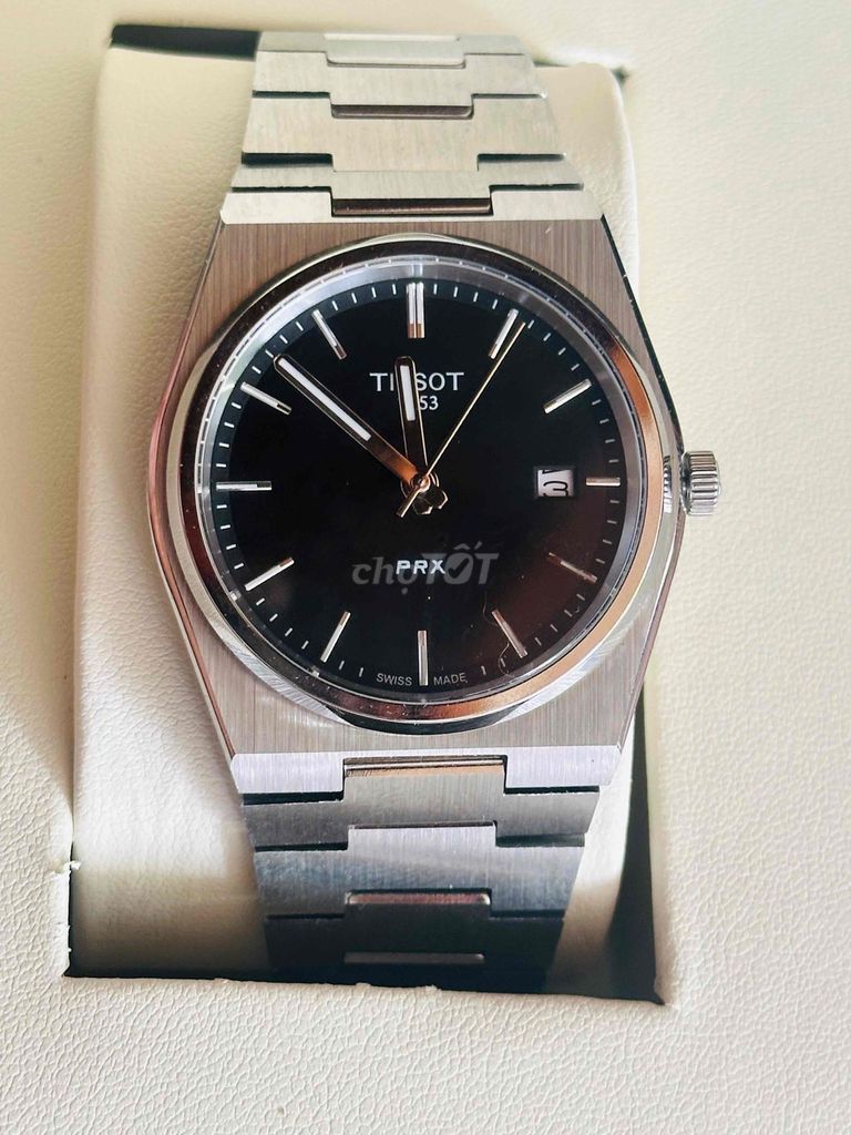 Đồng hồ Tissot PRX Nam Thép Bạc Mới. Mua bán Đồng hồ tại Huyện Lai Vung Đồng Tháp được đăng bởi Nhi Nguyễn hình 1