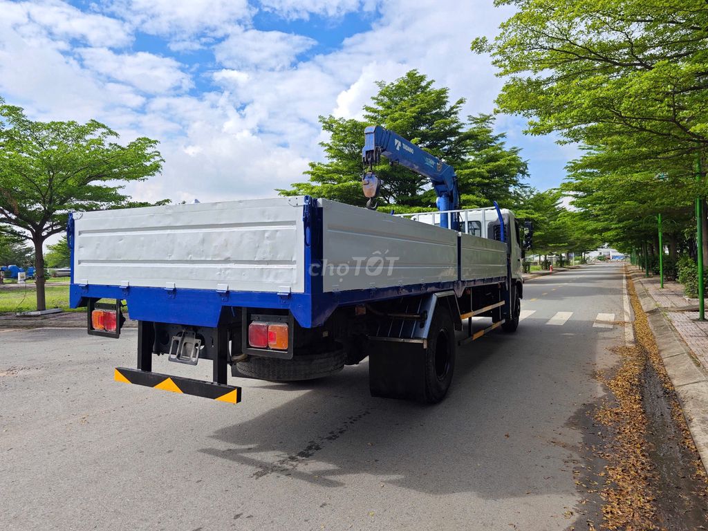 Bán Hino 8 tấn thùng 6.5m cẩu 5 tấn 4 khúc. Mua bán Xe tải, xe ben tại Quận 12 Tp Hồ Chí Minh được đăng bởi Mr Thành hình 5