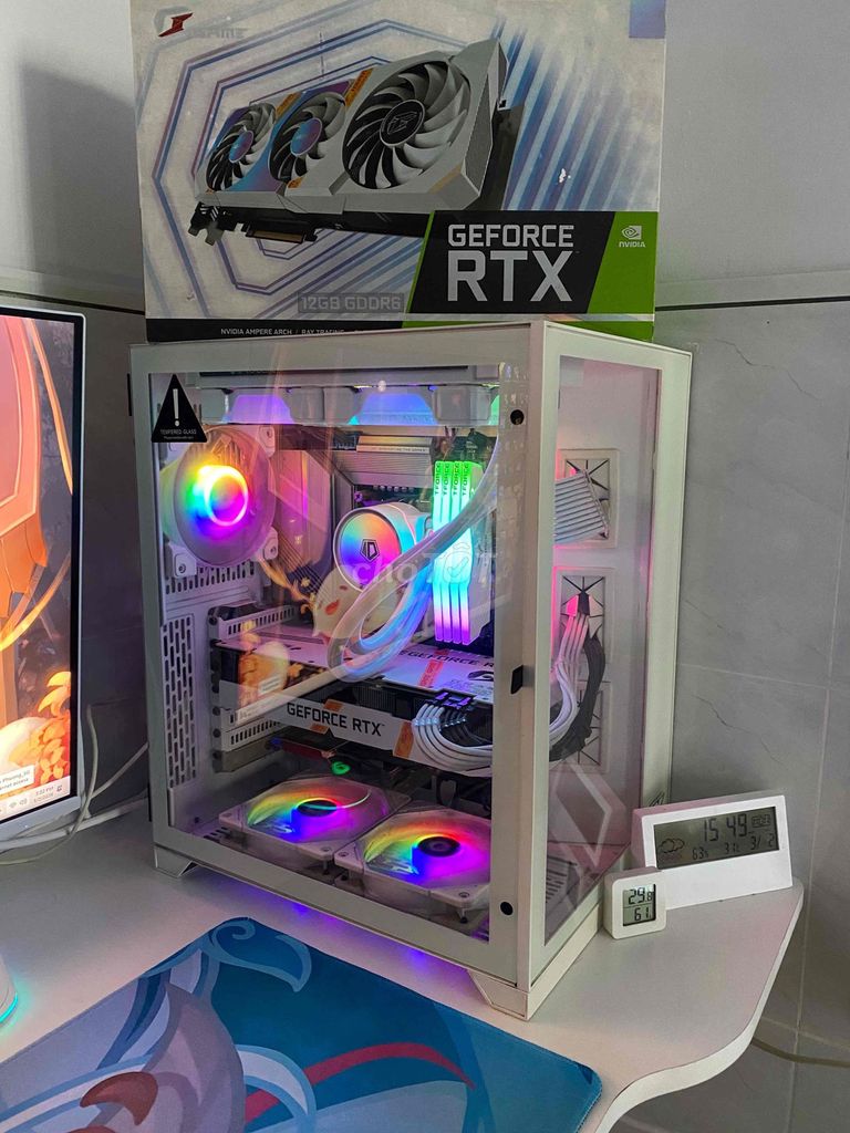 Bán dàn full trắng chơi game và thiết kế dựng hinh. Mua bán Máy tính để bàn tại Huyện Bình Chánh Tp Hồ Chí Minh được đăng bởi Nhật Minh hình 1