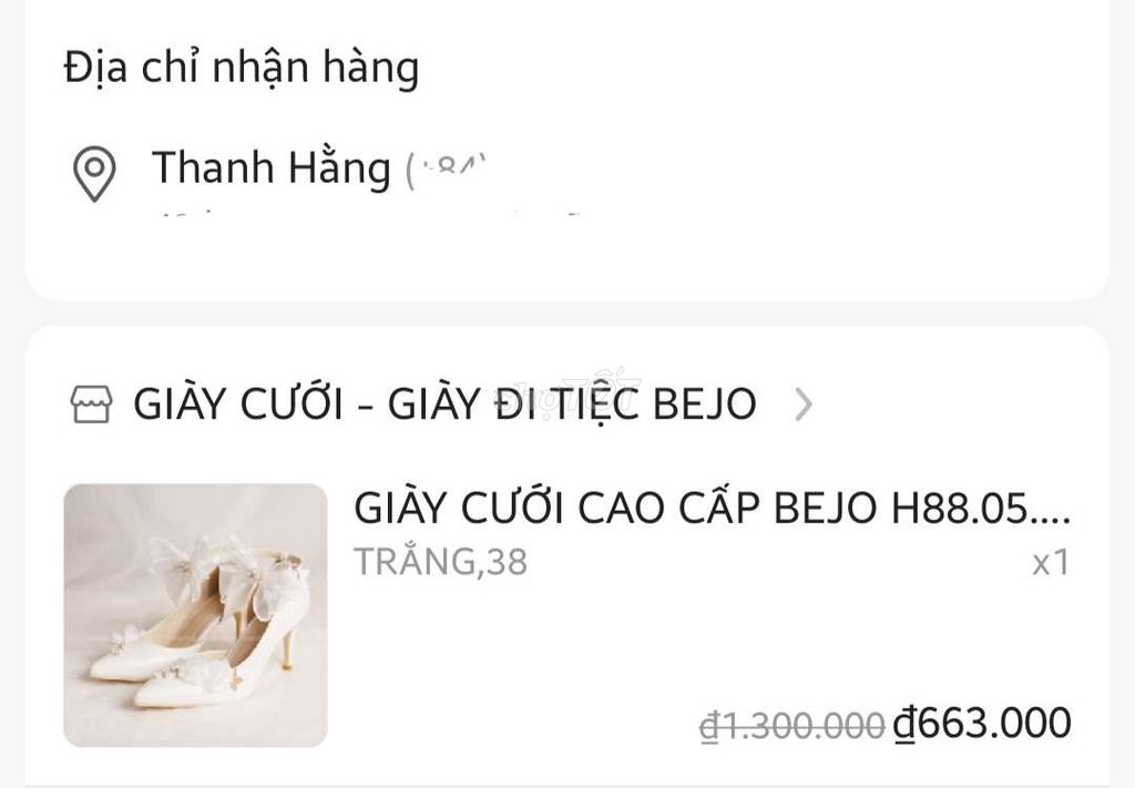 Pass giày cưới, mới mang 1 lần (2 tiếng).. Mua bán Giày dép tại Quận 5 Tp Hồ Chí Minh được đăng bởi Ph Thanh Hằng hình 5