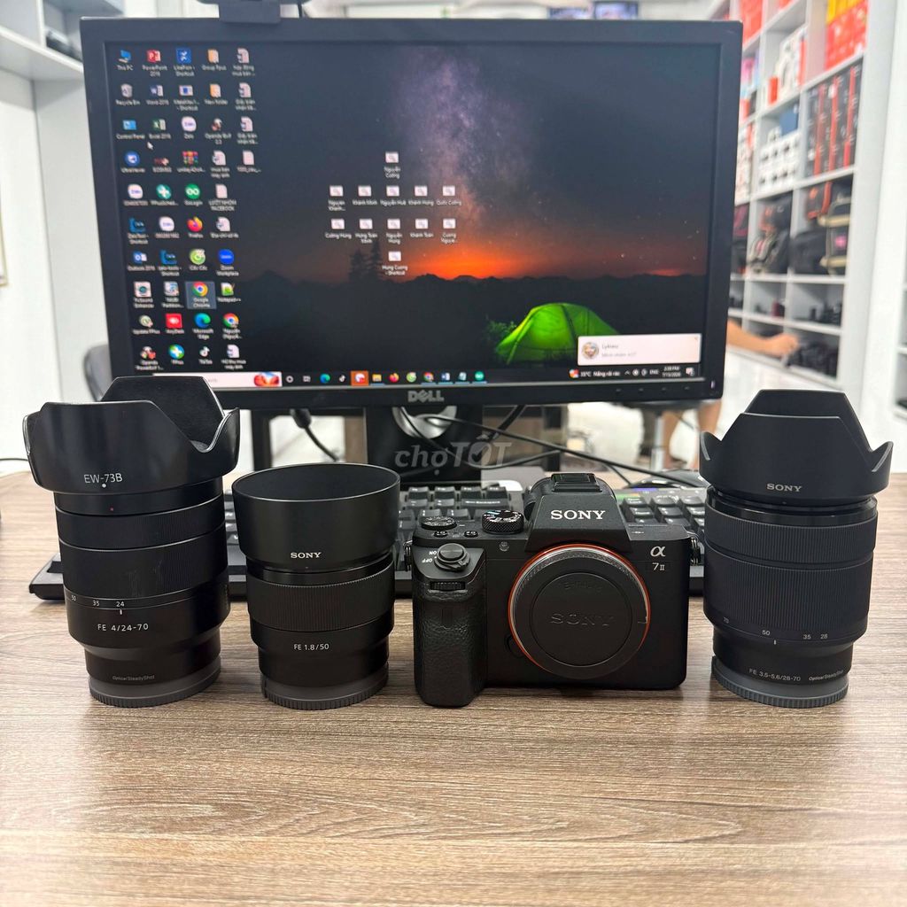 Sony A72 mark II & 50F1.8FE & 24-70F4CZ &28-70F3.5. Mua bán Máy ảnh, Máy quay tại Quận Thanh Xuân Hà Nội được đăng bởi Máy Ảnh Nguyễn Cường hình 1