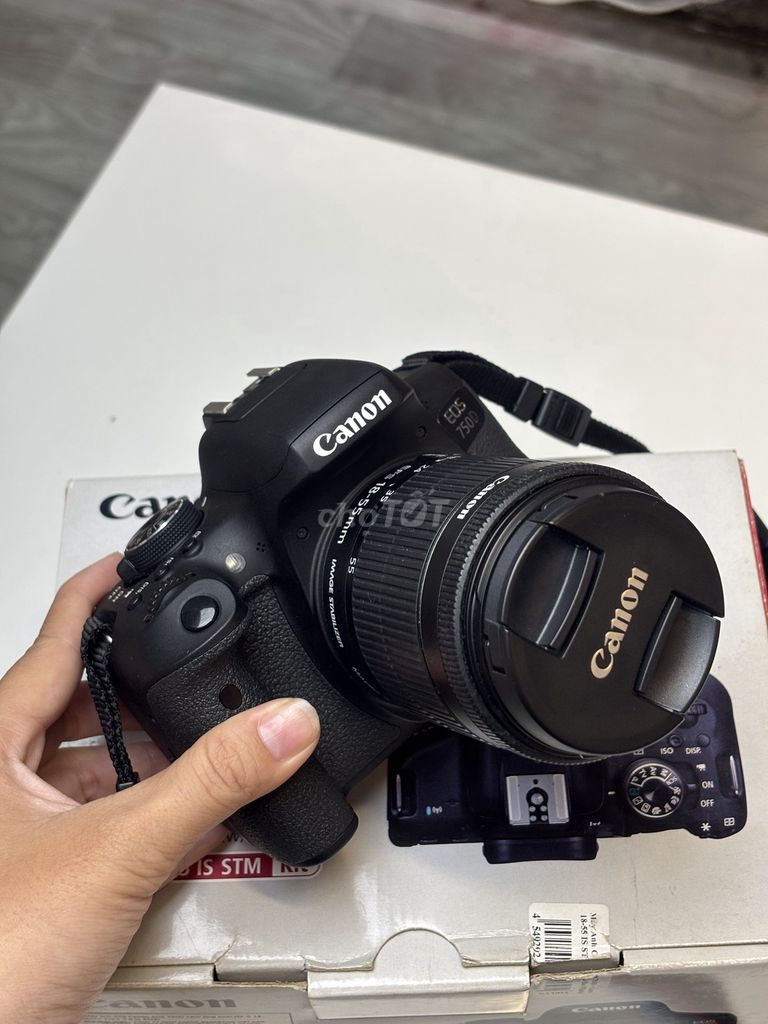 Máy ảnh Canon EOS 750D Đen Như mới. Mua bán Máy ảnh, Máy quay tại Quận Bình Tân Tp Hồ Chí Minh được đăng bởi Dân Nguyễn hình 1