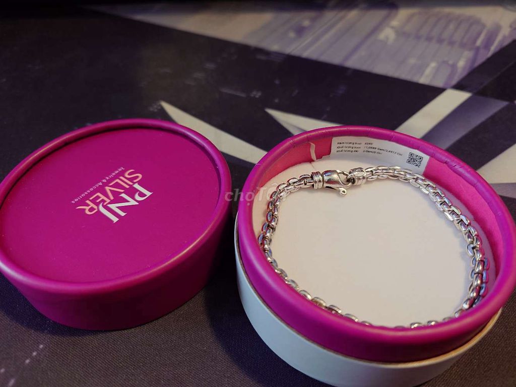 Lắc tay PNJ Silver Bạc 925 Nam. Mua bán Phụ kiện thời trang khác tại Quận Hà Đông Hà Nội được đăng bởi lê quân hình 1