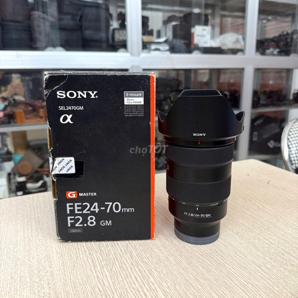 Sony 24-70mm F2.8 GM likenew fullbox. Mua bán Máy ảnh, Máy quay tại Quận Hai Bà Trưng Hà Nội được đăng bởi Nguyễn Cường Camera hình 1