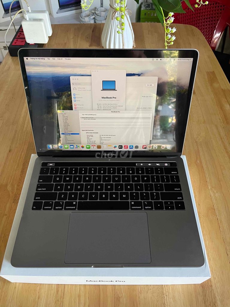 MacBook Pro 2019 i5 Ram 16GB ssd 256GB. Mua bán Laptop tại Quận Sơn Trà Đà Nẵng được đăng bởi BƠ BƯ Macbook Cũ hình 1