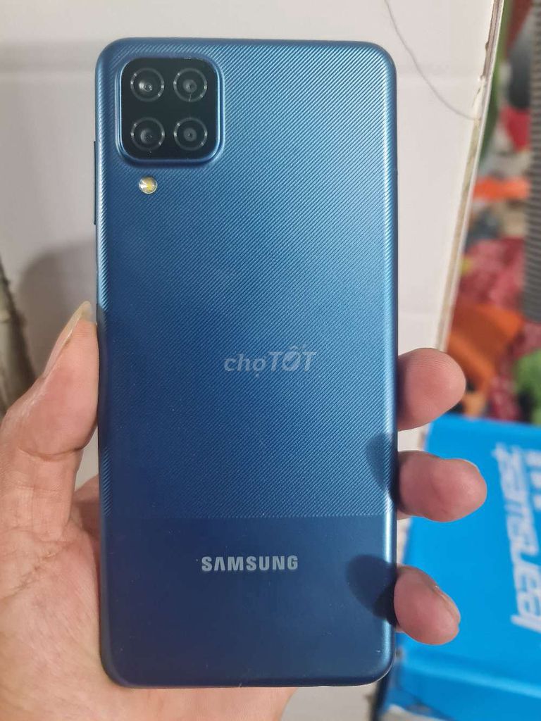 Samsung Galaxy A12 128GB Xanh. Mua bán Điện thoại tại Thành phố Biên Hòa Đồng Nai được đăng bởi Lehoang Minhphu hình 1