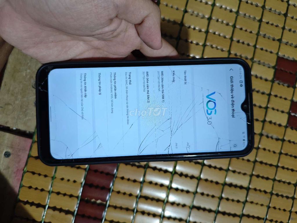 Vsmart Joy 3 xanh đen Đã qua sử dụng ram 3/32gb. Mua bán Điện thoại tại Thành phố Biên Hòa Đồng Nai được đăng bởi Quang Minh hình 1