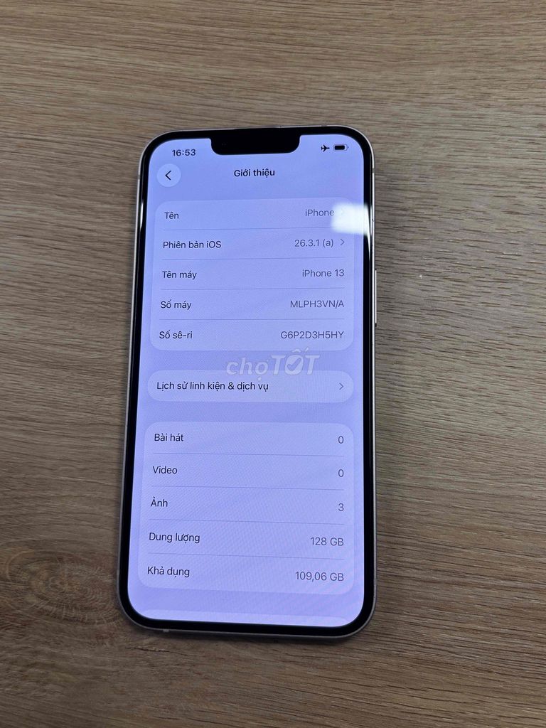 iPhone 13 Hồng 128GB Quốc Tế. Mua bán Điện thoại tại Huyện Bình Sơn Quảng Ngãi được đăng bởi Black hình 1