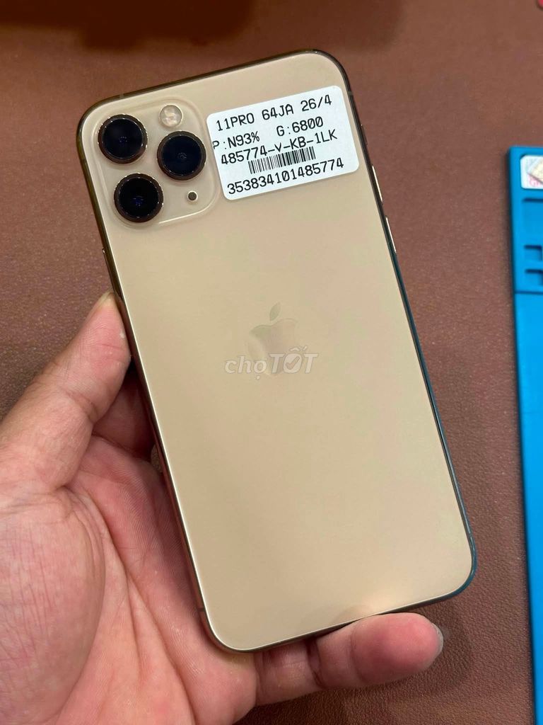 iPhone 11 Pro 64GB Vàng Mới. Mua bán Điện thoại tại Quận 10 Tp Hồ Chí Minh được đăng bởi Hội Đồ Điện Tử hình 1
