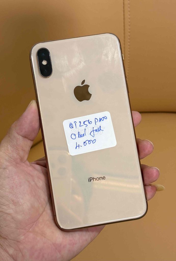 Apple iPhone XS Max 256GB Vàng Đã sử dụng. Mua bán Điện thoại tại Quận Ninh Kiều Cần Thơ được đăng bởi Anh Tuấn hình 1