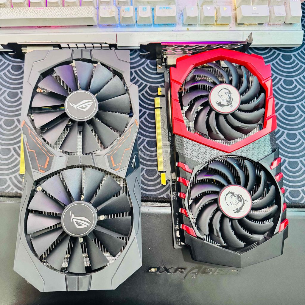 RTX 1050Ti Gaming X vs Rog strix