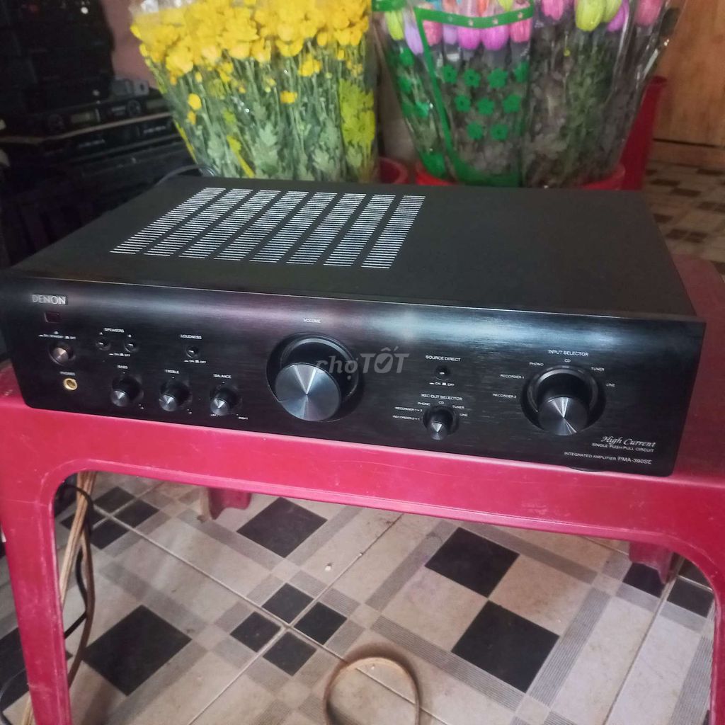 Amply Denon PMA-390SE Đen 100V. Mua bán Tivi, Âm thanh tại Huyện Nhà Bè Tp Hồ Chí Minh được đăng bởi Nam Đồ Cũ hình 1