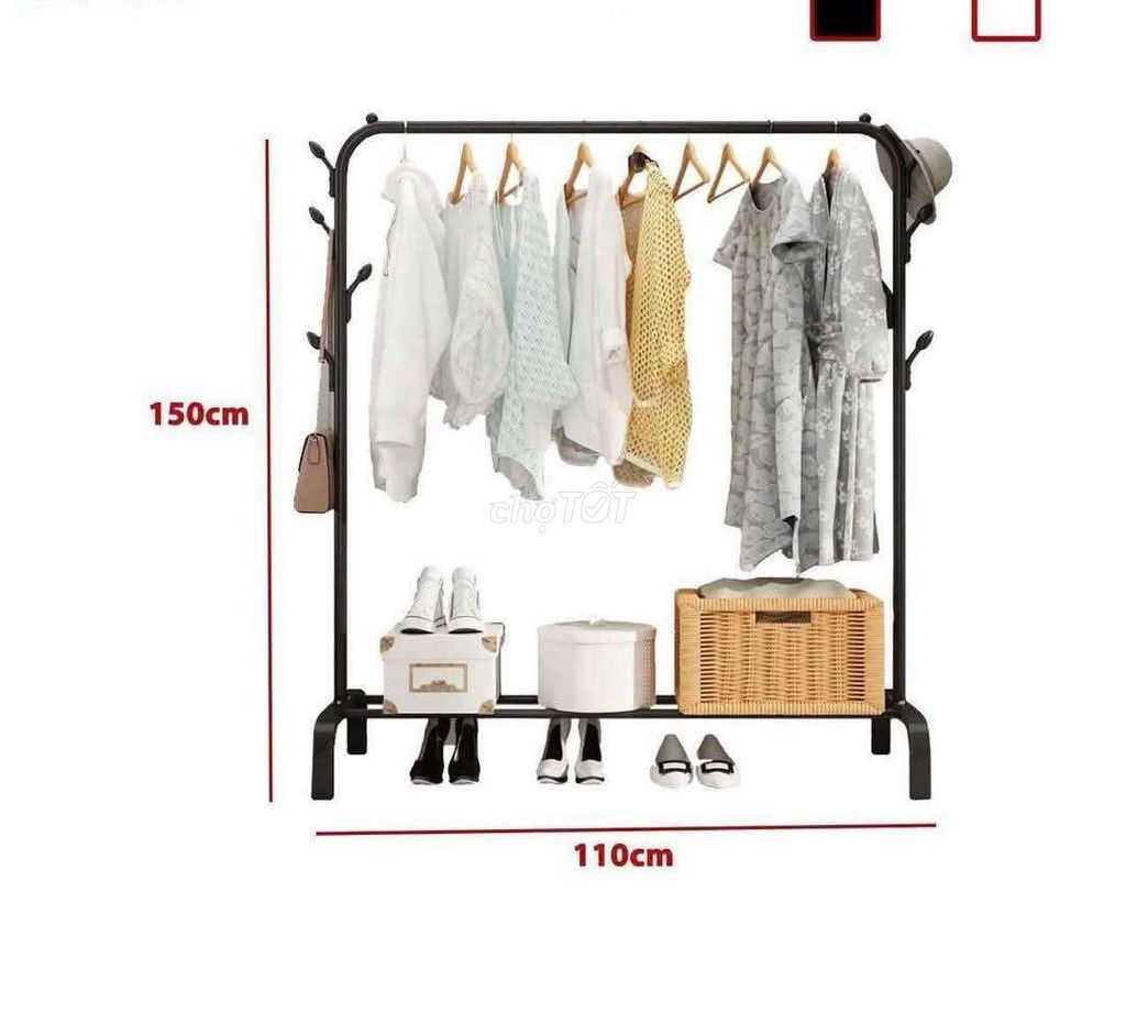 Kệ treo quần áo. Mua bán Tủ, kệ gia đình tại Quận Cẩm Lệ Đà Nẵng được đăng bởi Phạm thị hoàng hình 1