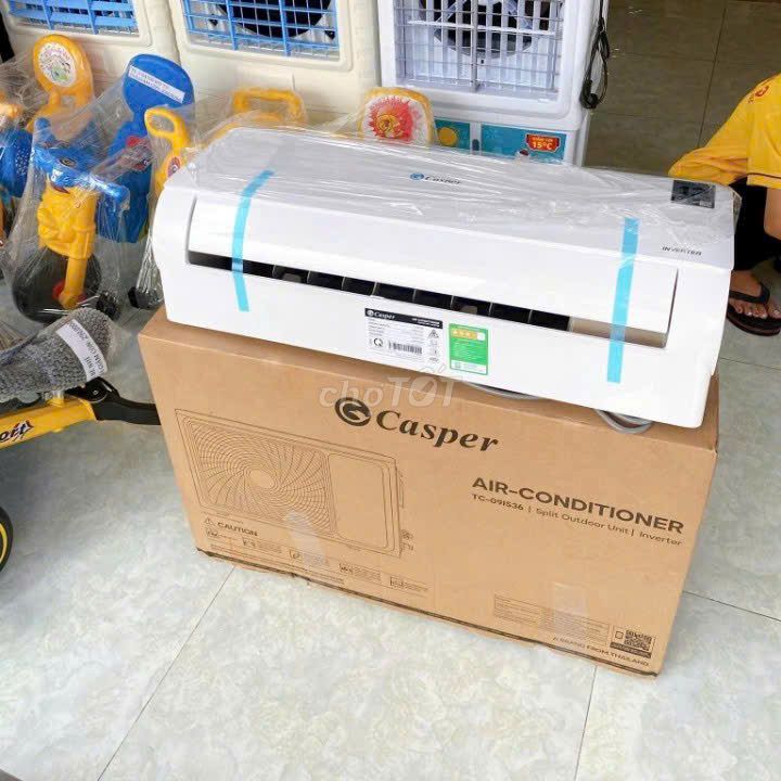 Máy Lạnh Casper 1,5 NGỰA - Mới 100% - GÓP NHANH . Mua bán Máy lạnh, điều hoà tại Huyện Đức Hòa Long An được đăng bởi Điện Máy Trả Góp Tại Nhà  hình 1