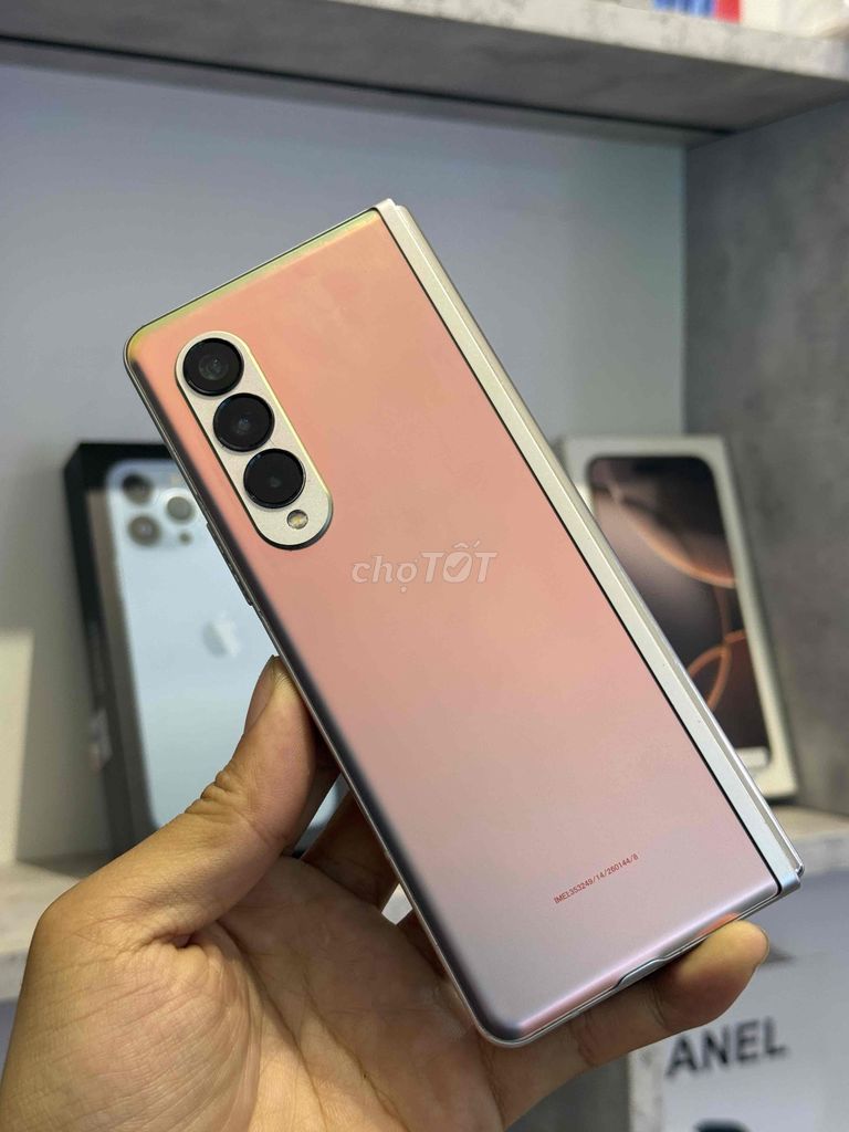 Samsung Z Fold 3 256GB Hồng 98%. Mua bán Điện thoại tại Quận 3 Tp Hồ Chí Minh được đăng bởi Trịnh Quang Linh hình 1