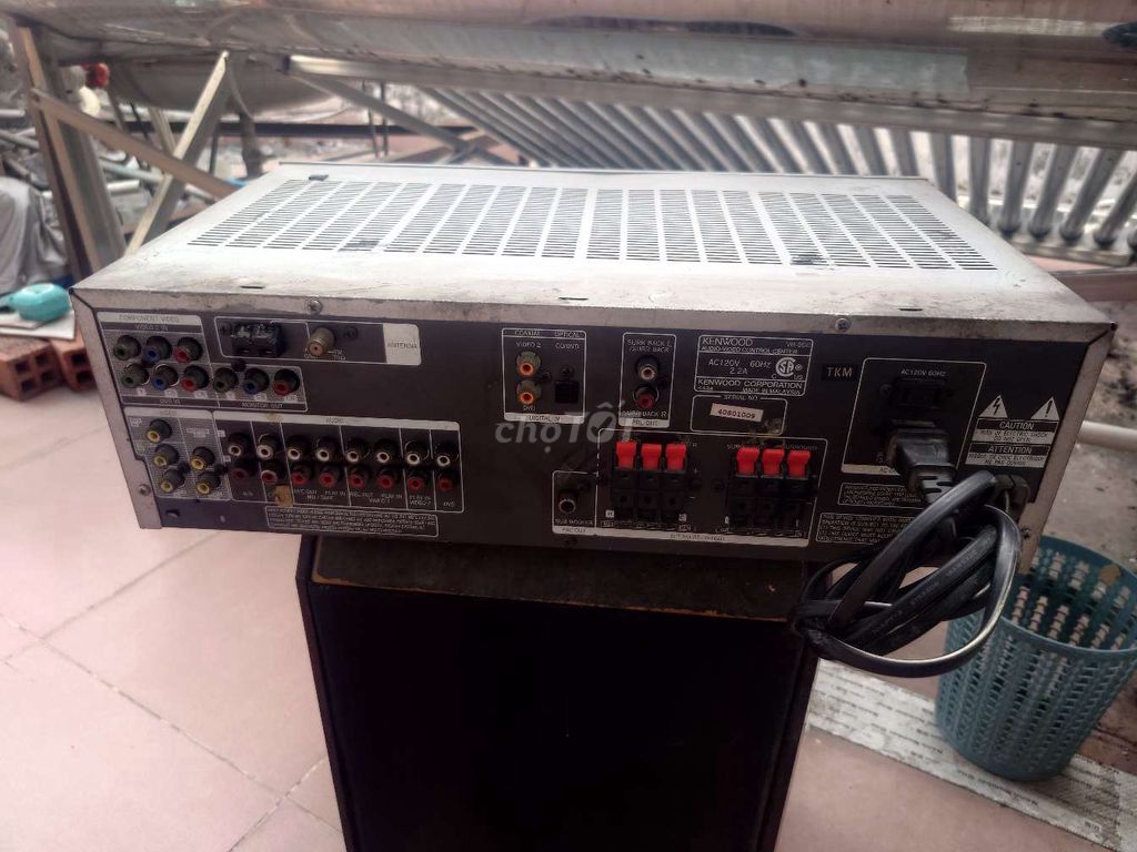 AMPLY 6.1 KENWOOD 120V OPTICAL XUẤT MỸ USA 🇺🇸. Mua bán Tivi, Âm thanh tại Quận Bình Thạnh Tp Hồ Chí Minh được đăng bởi TƯỜNG hình 1