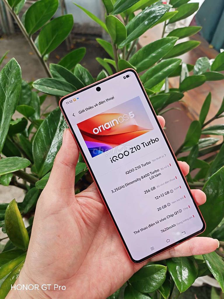iQOO Z10 Turbo 256GB Đẹp Xuất Sắc  Cam Vũ Trụ. Mua bán Điện thoại tại Thành phố Thuận An Bình Dương được đăng bởi Ngọc Ngà hình 1