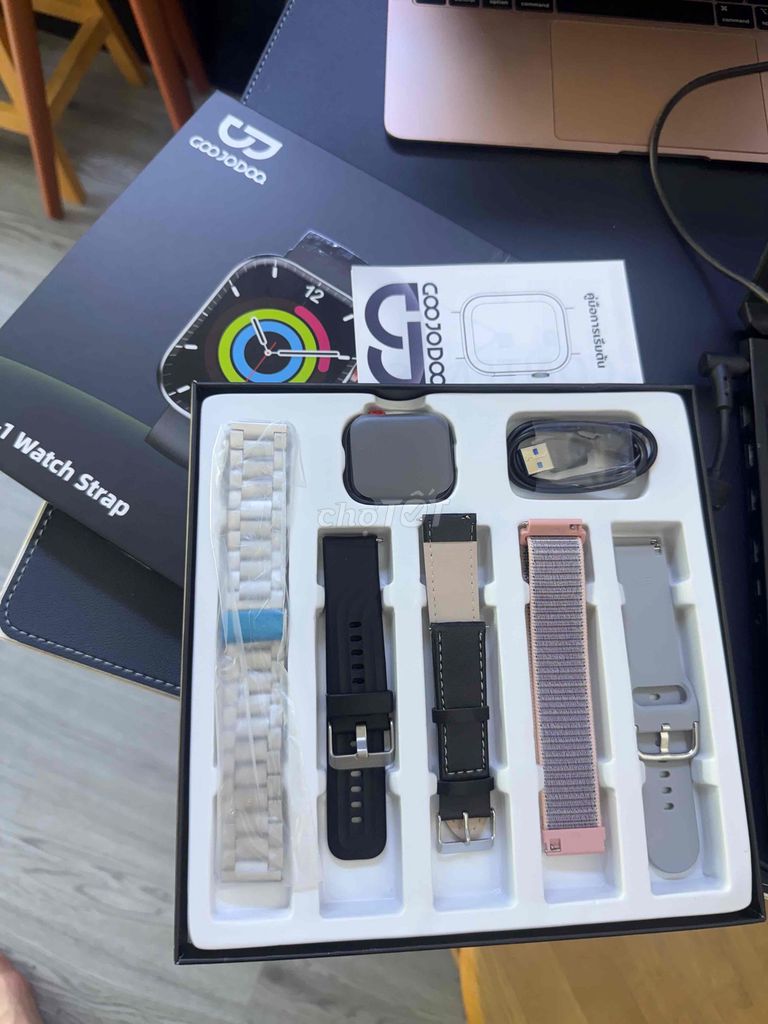 Goojodoq các dòng FB033 và FB045 Smartwatch. Mua bán Thiết bị đeo thông minh tại Thành phố Thủ Dầu Một Bình Dương được đăng bởi Ngọc Tây Tech hình 1