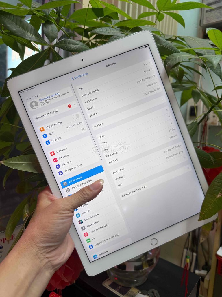 Apple iPad Pro 12.9 inch 32GB Bạc. Mua bán Máy tính bảng tại Thành phố Biên Hòa Đồng Nai được đăng bởi nguyễn út apple hình 1